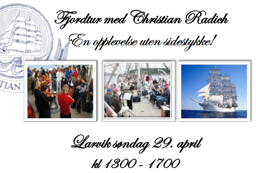 Fjordtur med Christian Radich Fjordtur med Christian Radich